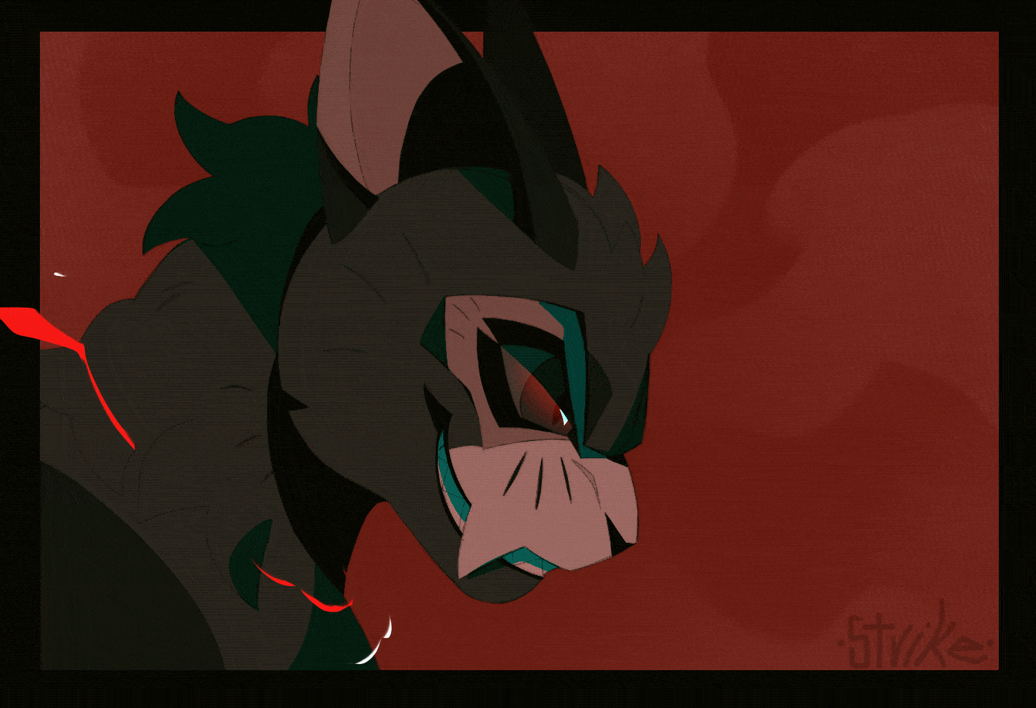 Art by Strii.ke on artfight (my oc)